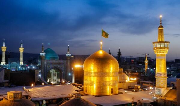 عکس از بارگاه امام رضا علیه السلام