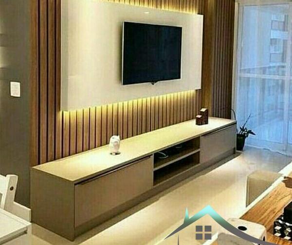 عکس میز تی وی وال