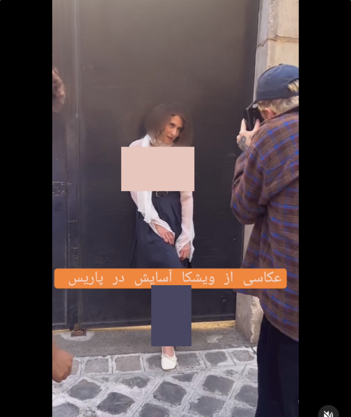 عکسهای جدید ویشکا آسایش در فرانسه
