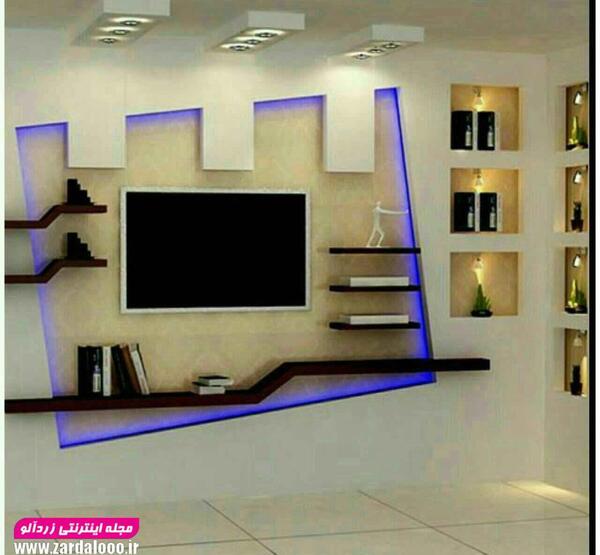عکس تی وی روم مدرن
