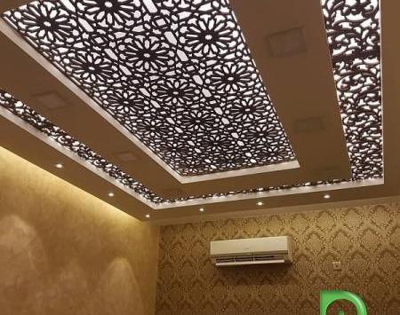 عکس مدل سقف پی وی سی