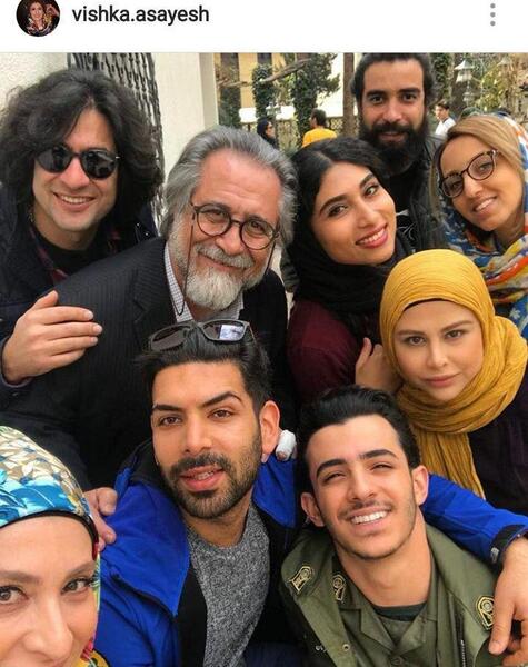 عکس ویشکا آسایش بی حجاب