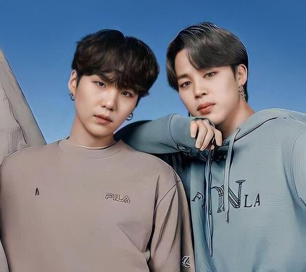 عکس از جیمین و شوگا