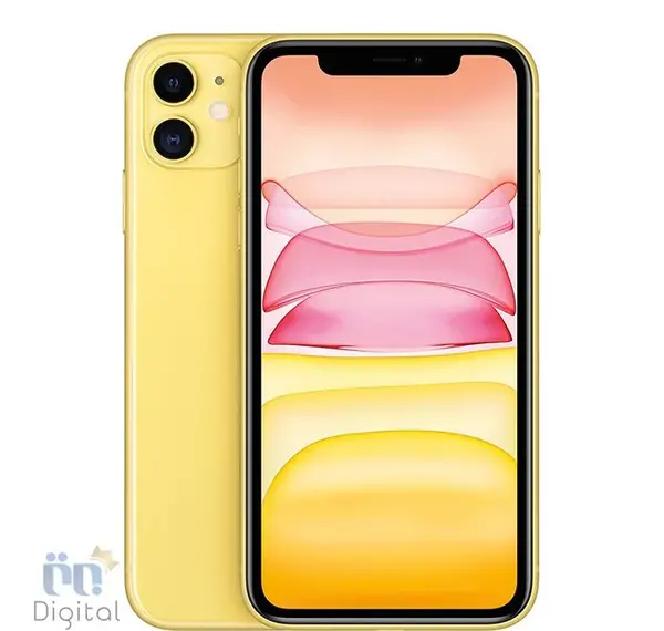 عکس گوشی آیفون زرد