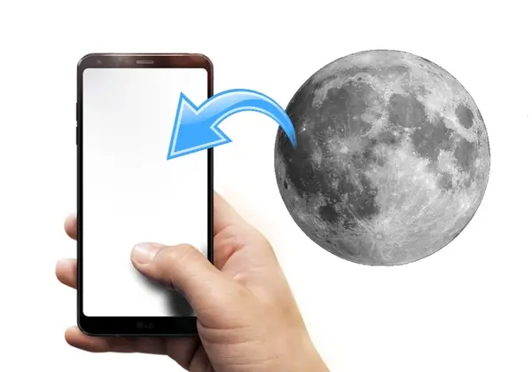 عکس از ماه با گوشی سامسونگ a51