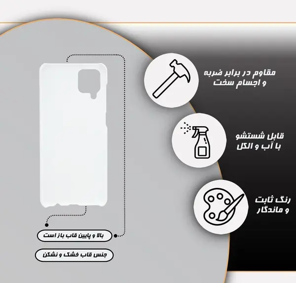عکس کاور گوشی سامسونگ a12