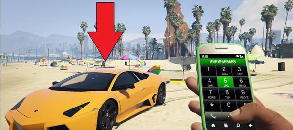 عکس رمز جون بی نهایت در gta v