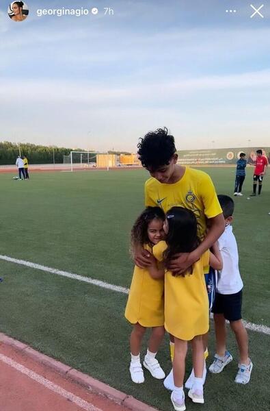 عکس جونیور و رونالدو