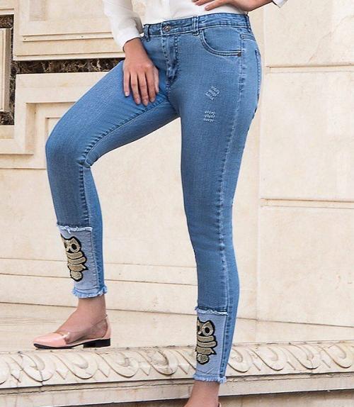عکس لباس جین دخترانه