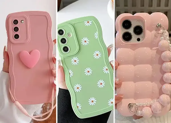 عکس قاب گوشی صورتی