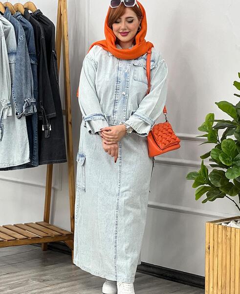 عکس کت جین با دامن جین