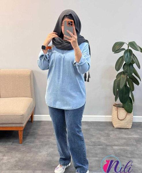 عکس پارچه جین کاغذی