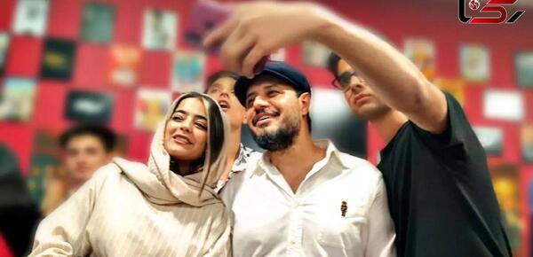 عکس دوست دختر ودوست پسر بغل هم