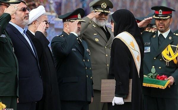 عکس زن و شوهر نظامی