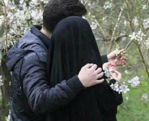 عکس زن و شوهر مذهبی عاشقانه