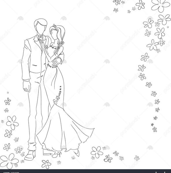 عکس نقاشی زن و مرد