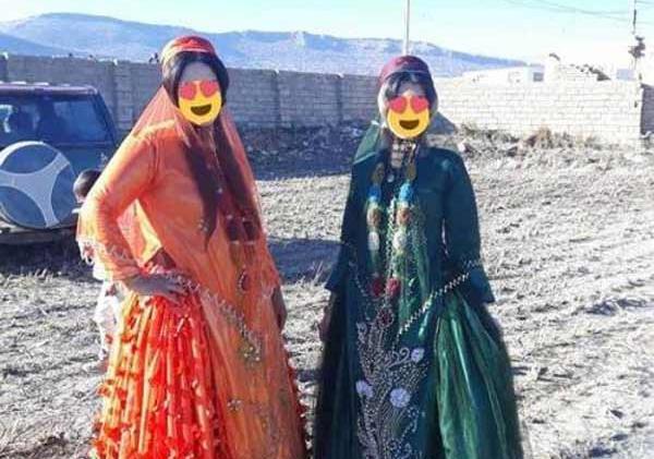 عکس زن لر با لباس محلی
