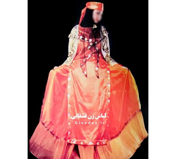 عکس زن با لباس ترکی