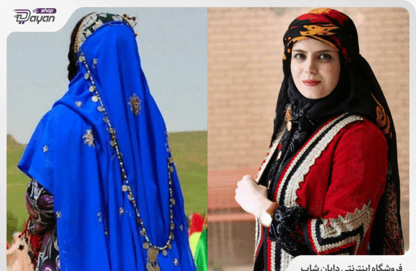 عکس زن با لباس ترکی
