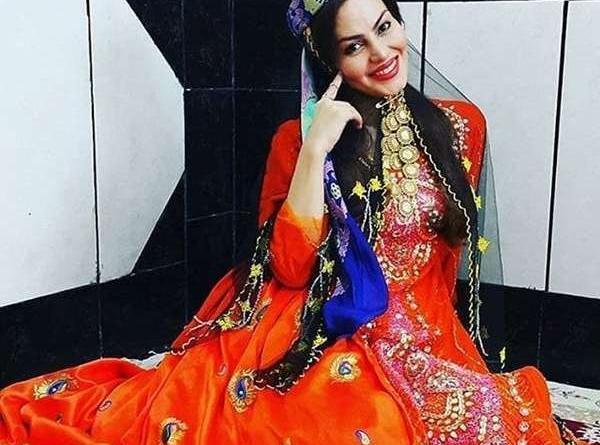 عکس زن بختیاری با لباس محلی
