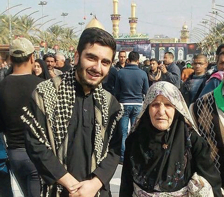 عکس پیر زن طنز