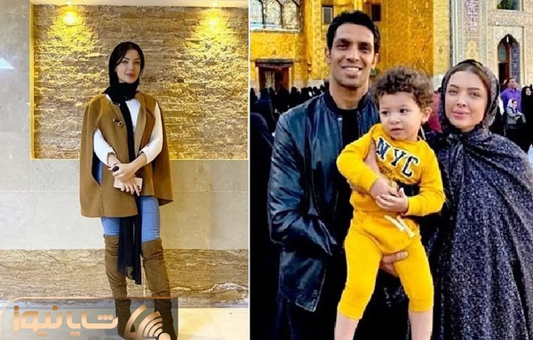 عکس زن سپهر حیدری در فضای مجازی