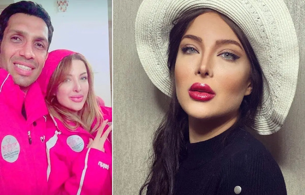 عکس زن سپهر حیدری در فضای مجازی