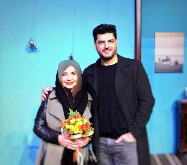 عکس زن سام درخشانی در تگزاس
