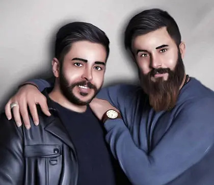 عکس زن و بچه حامد تبریزی