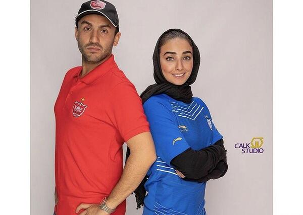 عکس زن پرسپولیسی