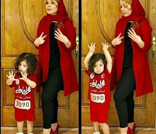 عکس زن پرسپولیسی