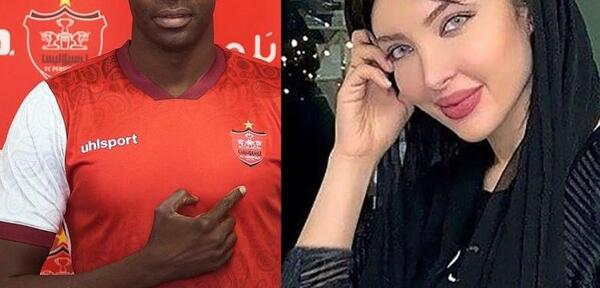 عکس زن بازیکن پرسپولیس