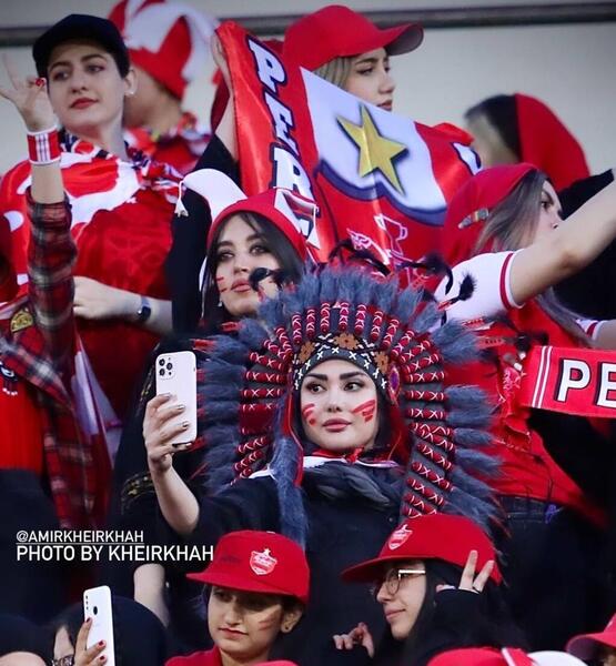 عکس زن های پرسپولیس