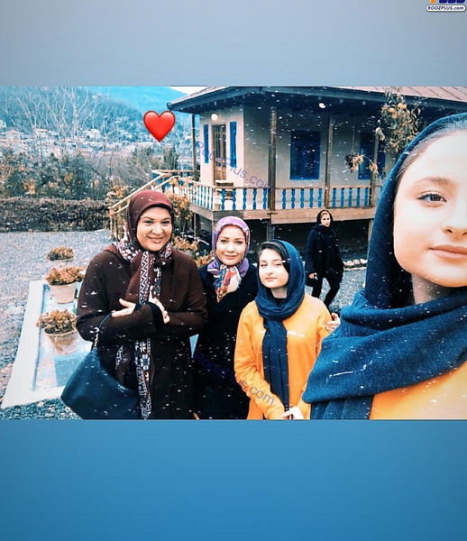 عکس سارا و نیکا با دوست پسرش