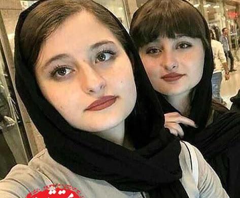 عکس سارا نیکا با بهرام افشاری