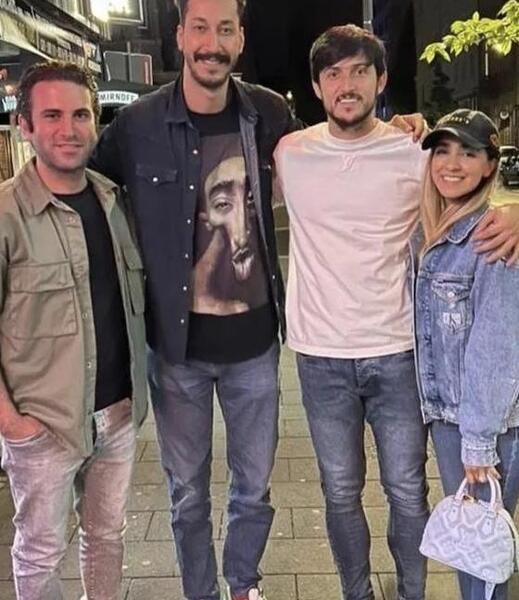 عکس سارا نیکا با بهرام افشاری