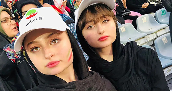 عکس سارا و نیکا با بهداشت