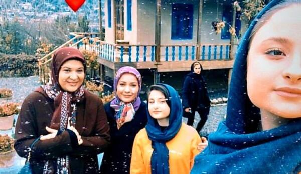عکس سارا نیکا با همسرانشان
