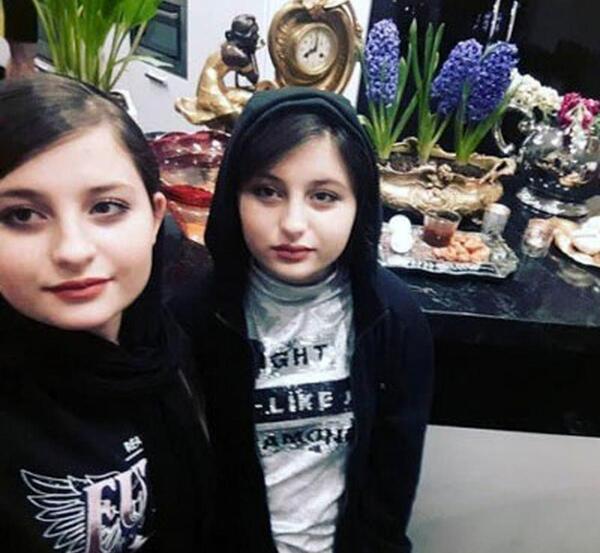 عکس سارا نیکا بچگیشون