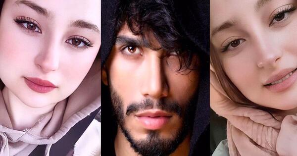 عکس سارا و نیکا در خارج در استخر