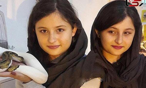 عکس سارا و نیکا در خارج در استخر