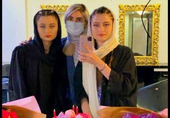 عکس سارا و نیکا در لباس عروسی