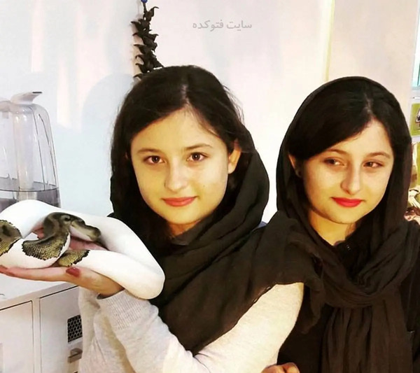 عکس سارا و نیکا در لباس عروسی