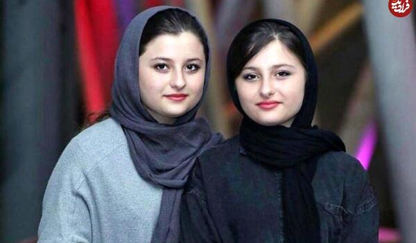 عکس پدر و مادر اصلی سارا و نیکا
