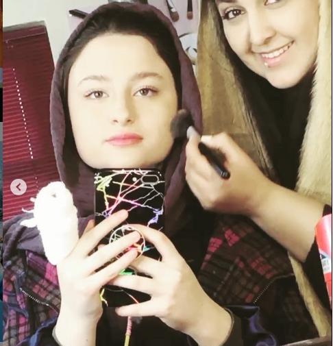 عکس سارا نیکا بدون آرایش
