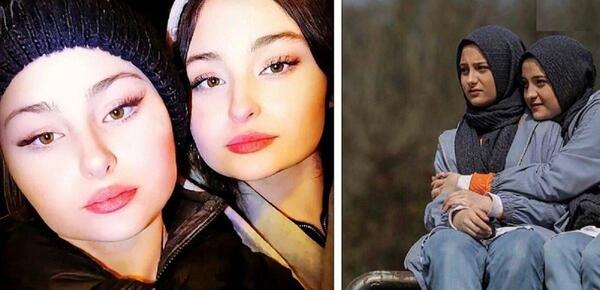 عکس سارا و نیکا فرقانی اصل در پایتخت