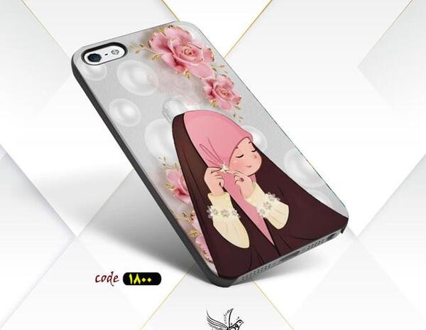 عکس قاب گوشی صورتی دخترانه