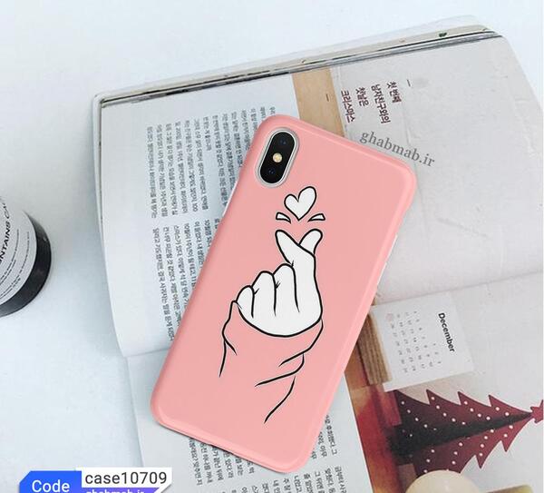 عکس قاب گوشی صورتی دخترانه