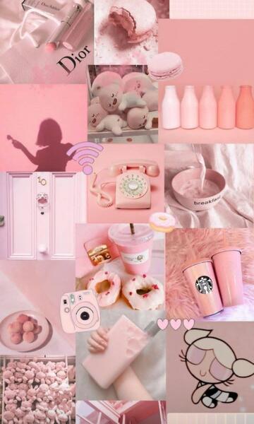 عکس برای صفحه گوشی دخترانه صورتی