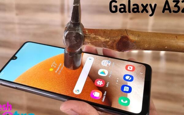 عکس گرفتن از صفحه گوشی سامسونگ a32